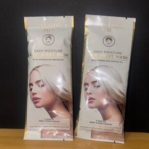 Deep Moisture Hair Sheet Mask - White